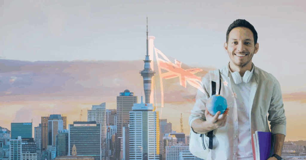 International guy student from UAE studying in New Zealand and thriving