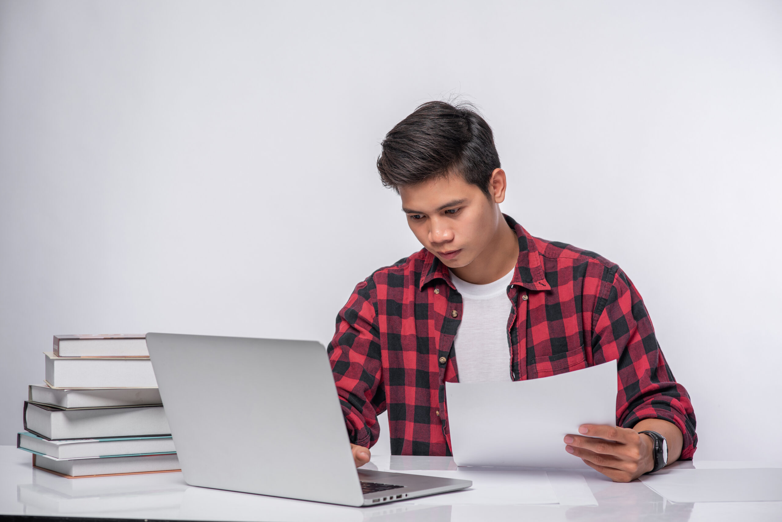 New Zealand visa adviser reviewing student visa documents